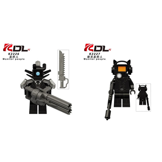 Monitor People Movies and TV Minifigure