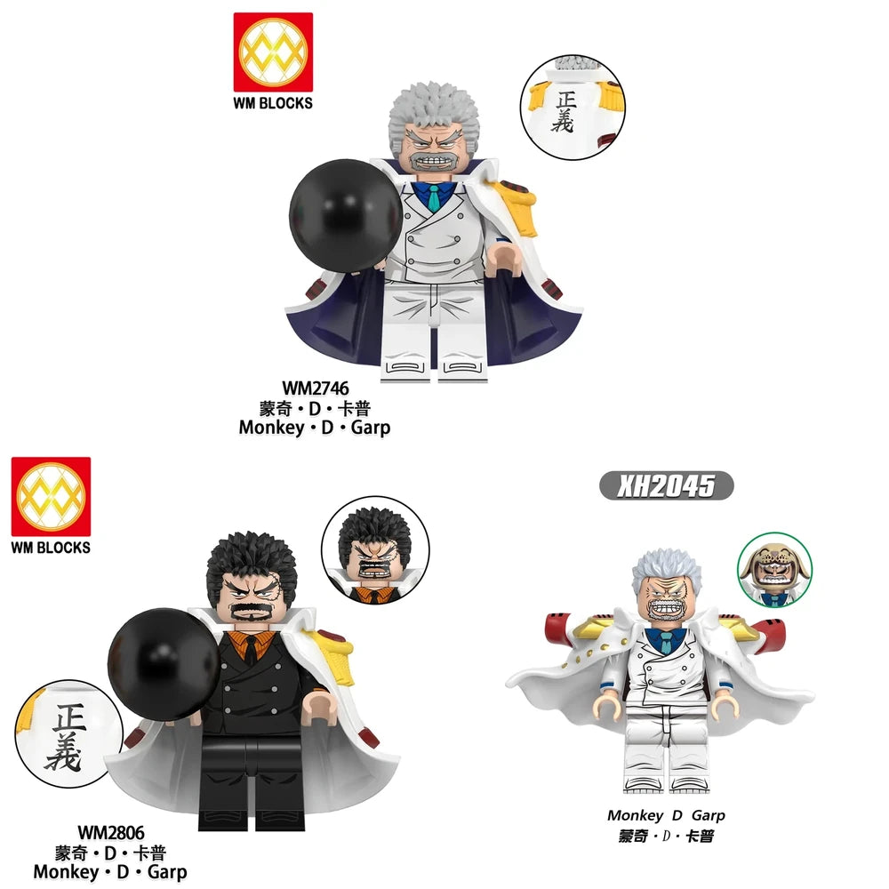 Monkey D. Garp One Piece Minifigure