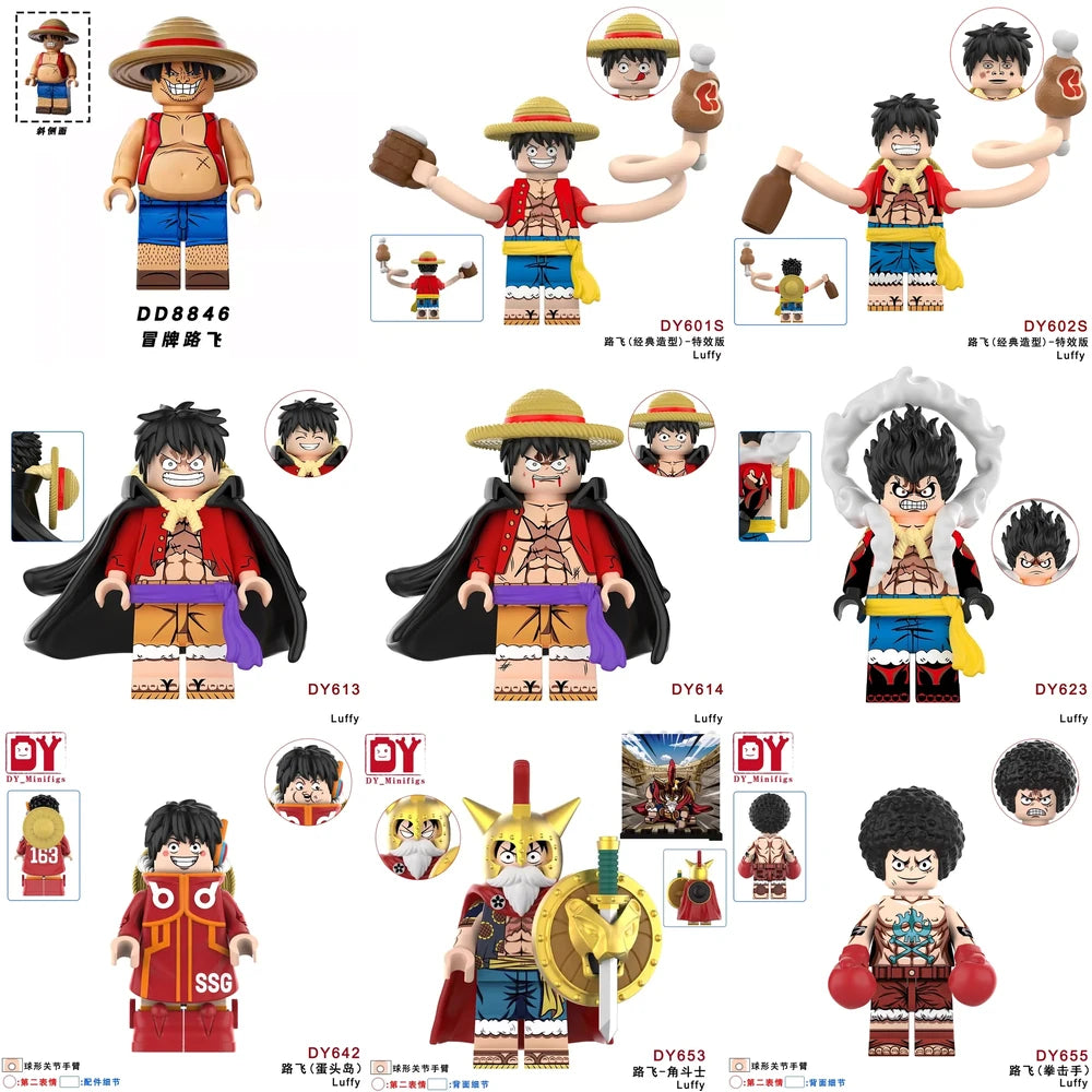 Monkey D. Luffy One Piece Minifigure