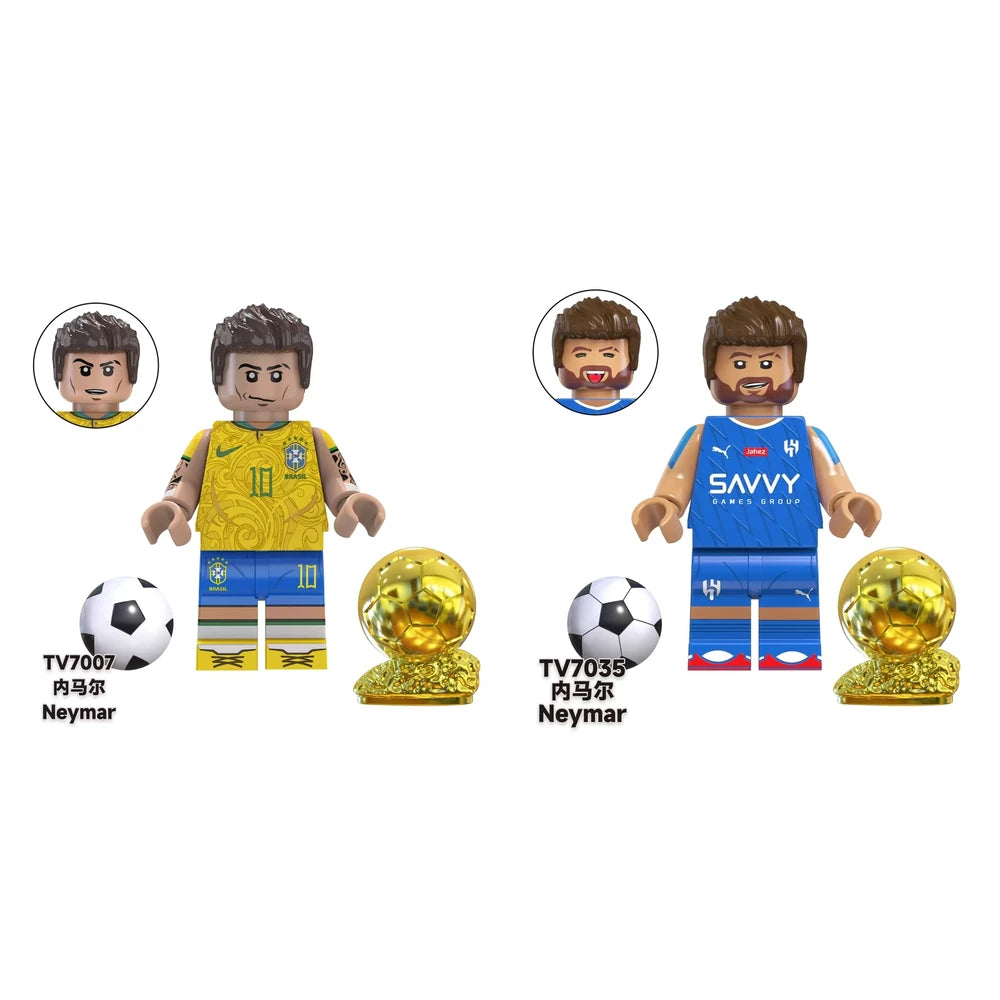 Neymar da Silva Santos Junior Sports Minifigure