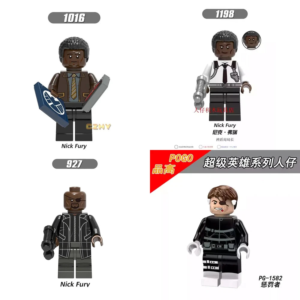 Nick Fury Marvel Minifigure