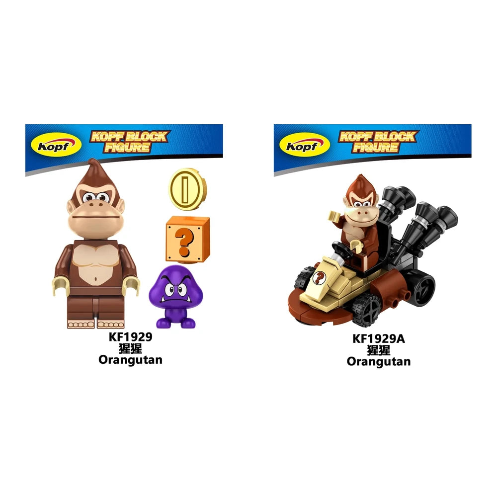 Orangutan Mario Bros Minifigure
