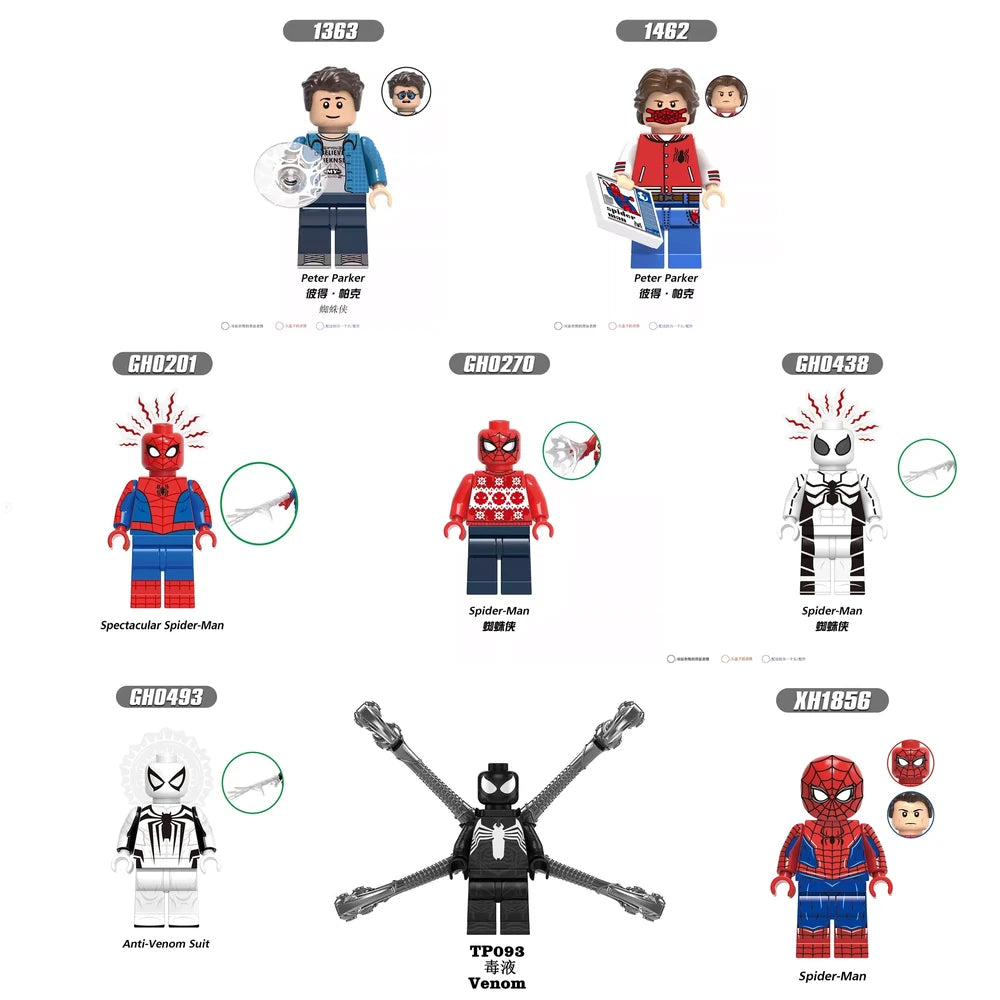 Peter Parker Marvel Minifigure