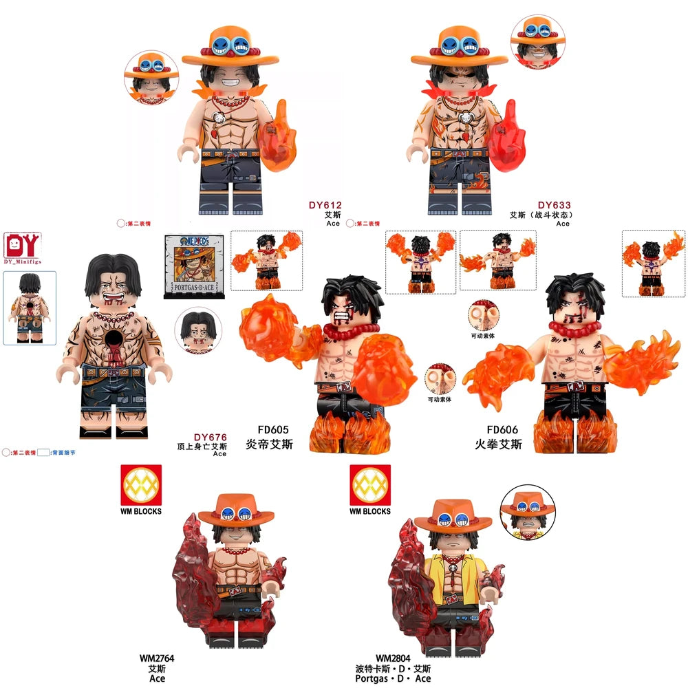 Portgas D. Ace One Piece Minifigure
