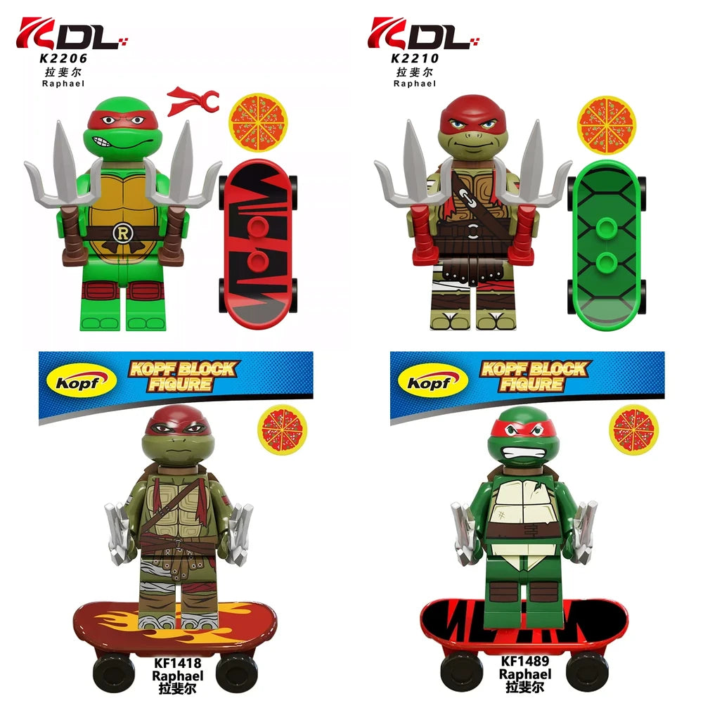 Raphael Teenage Mutant Ninja Turtles Minifigure