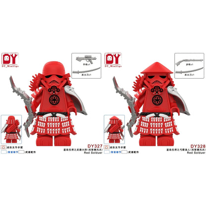 Red Soldier Star Wars Minifigure