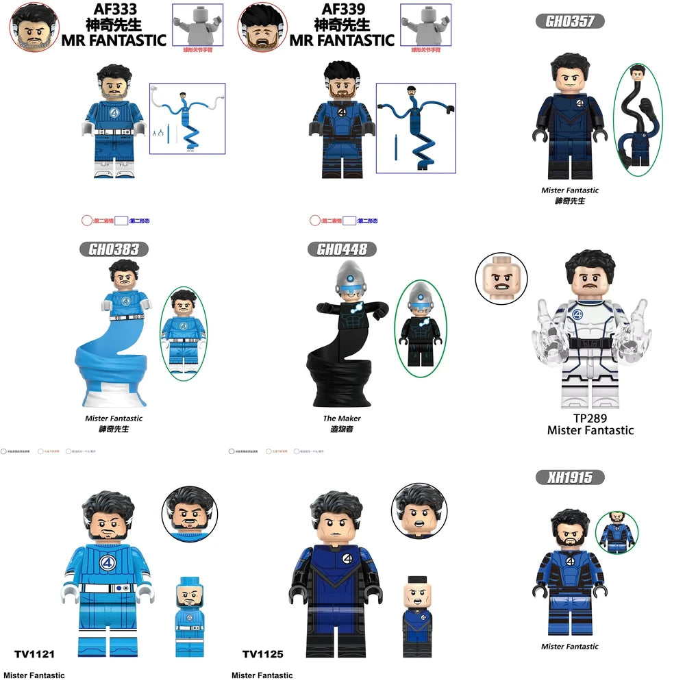 Reed Richards Marvel Minifigure