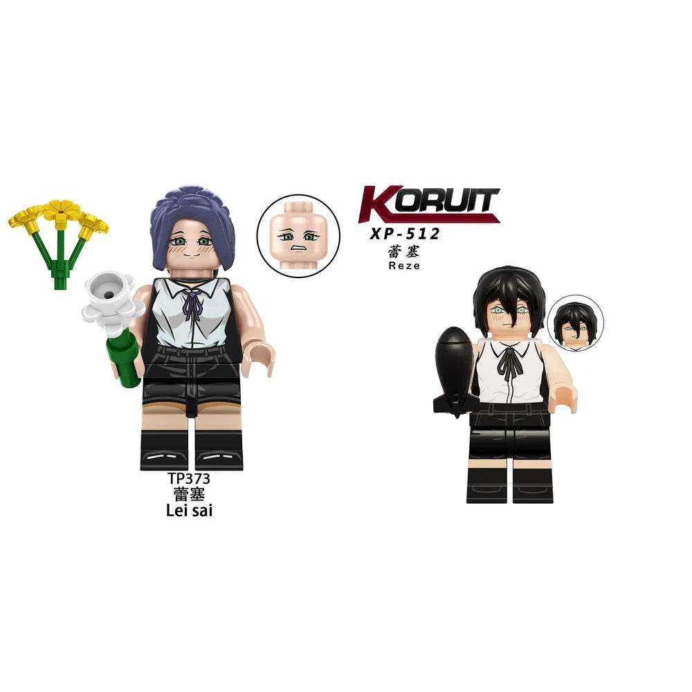 Reze AnimeManga Minifigure