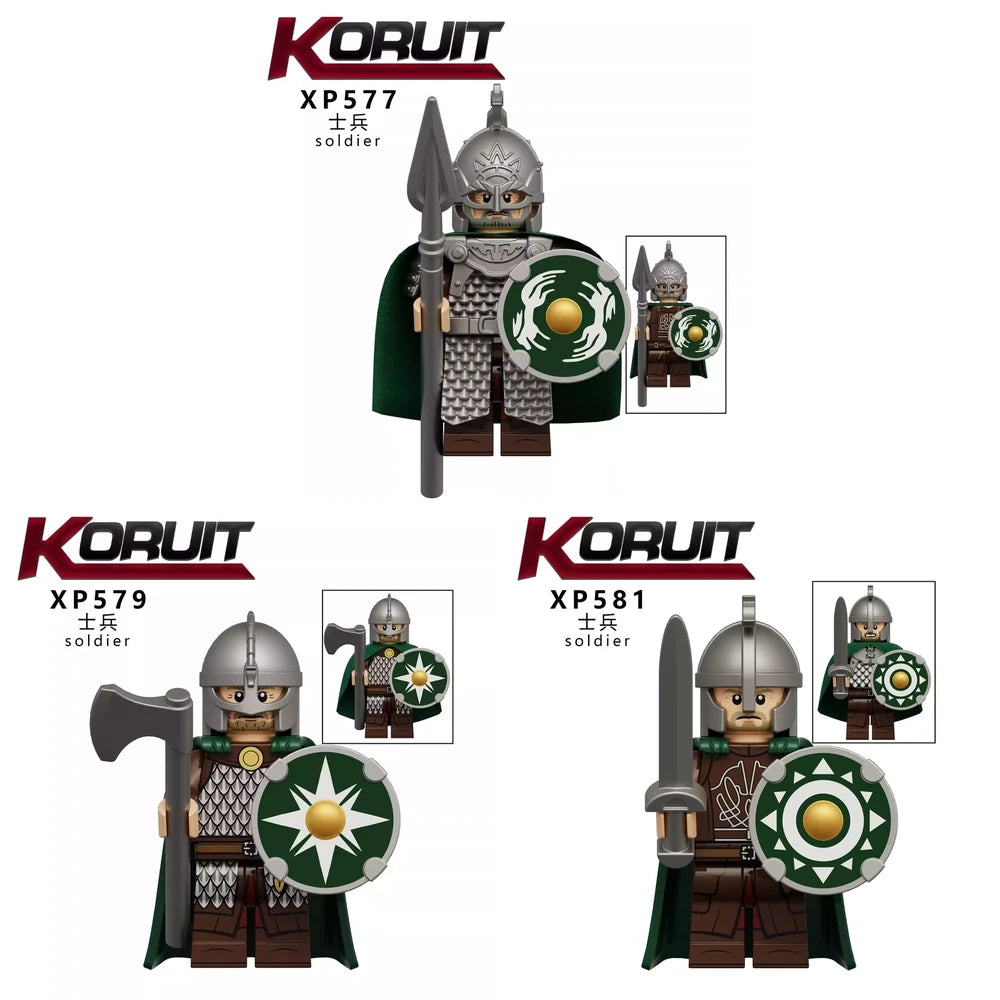 Rohan Warrior Lord of the Rings Minifigure