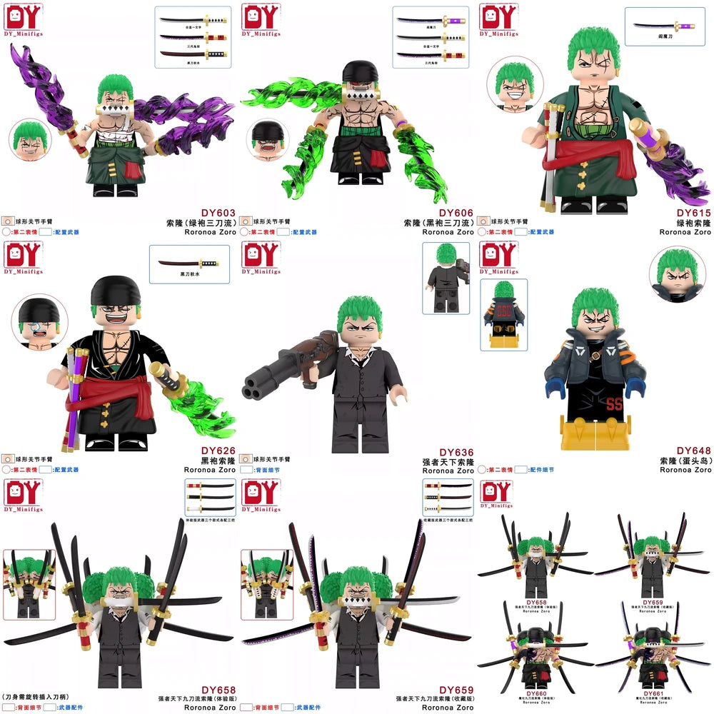 Roronoa Zoro One Piece Minifigure