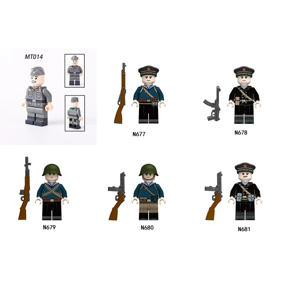 Russian Soldier Military Minifigure