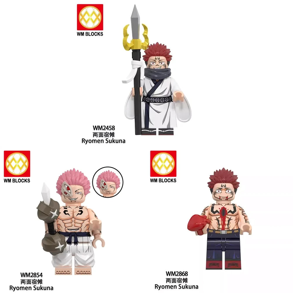Ryomen Sukuna AnimeManga Minifigure
