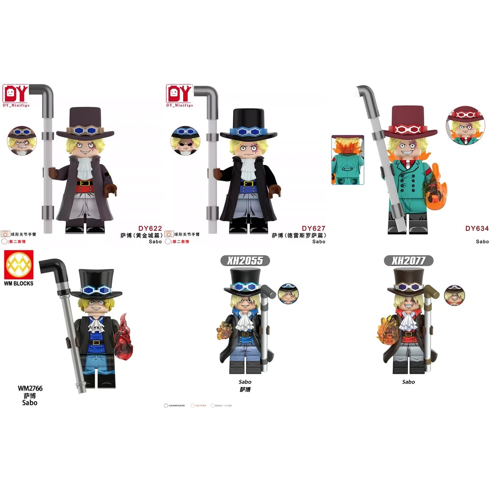 Sabo One Piece Minifigure