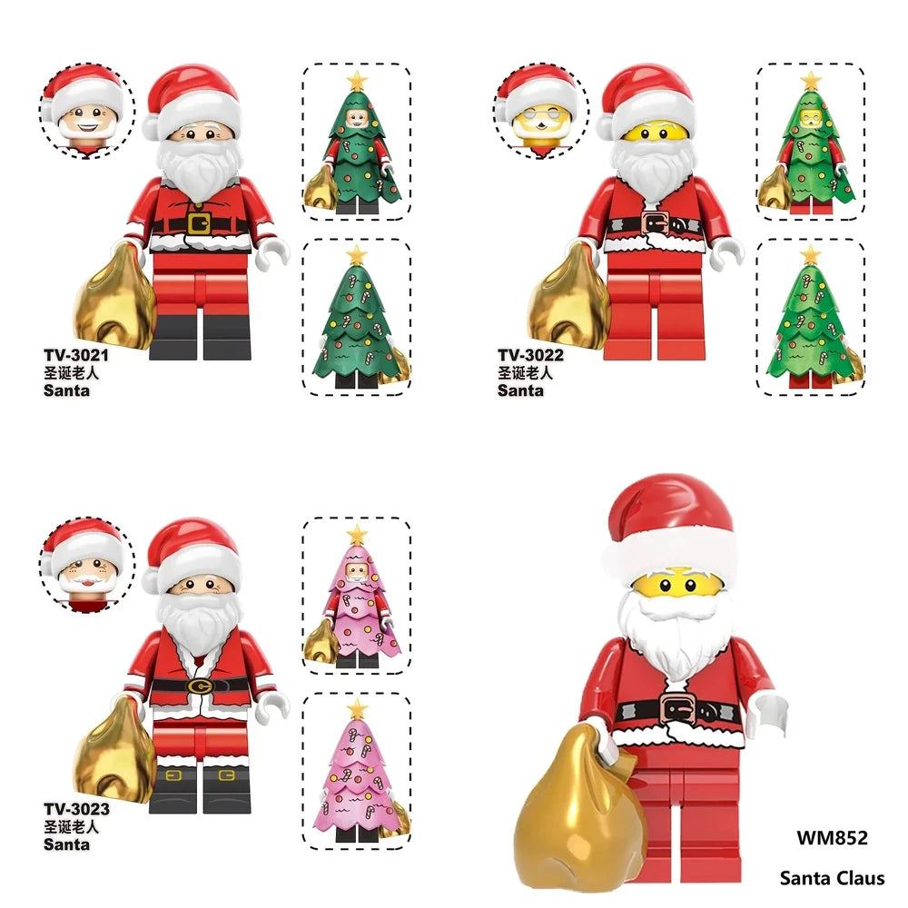 Santa Celebrities Minifigure