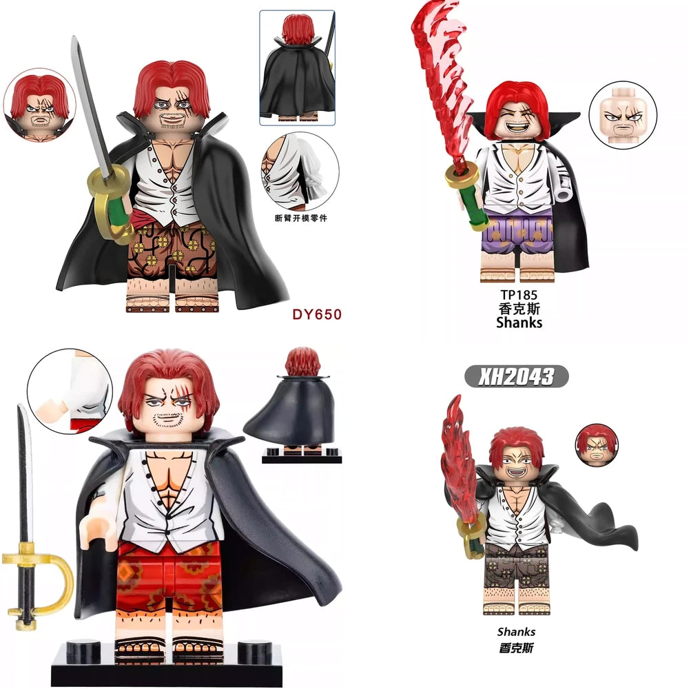 Shanks One Piece Minifigure