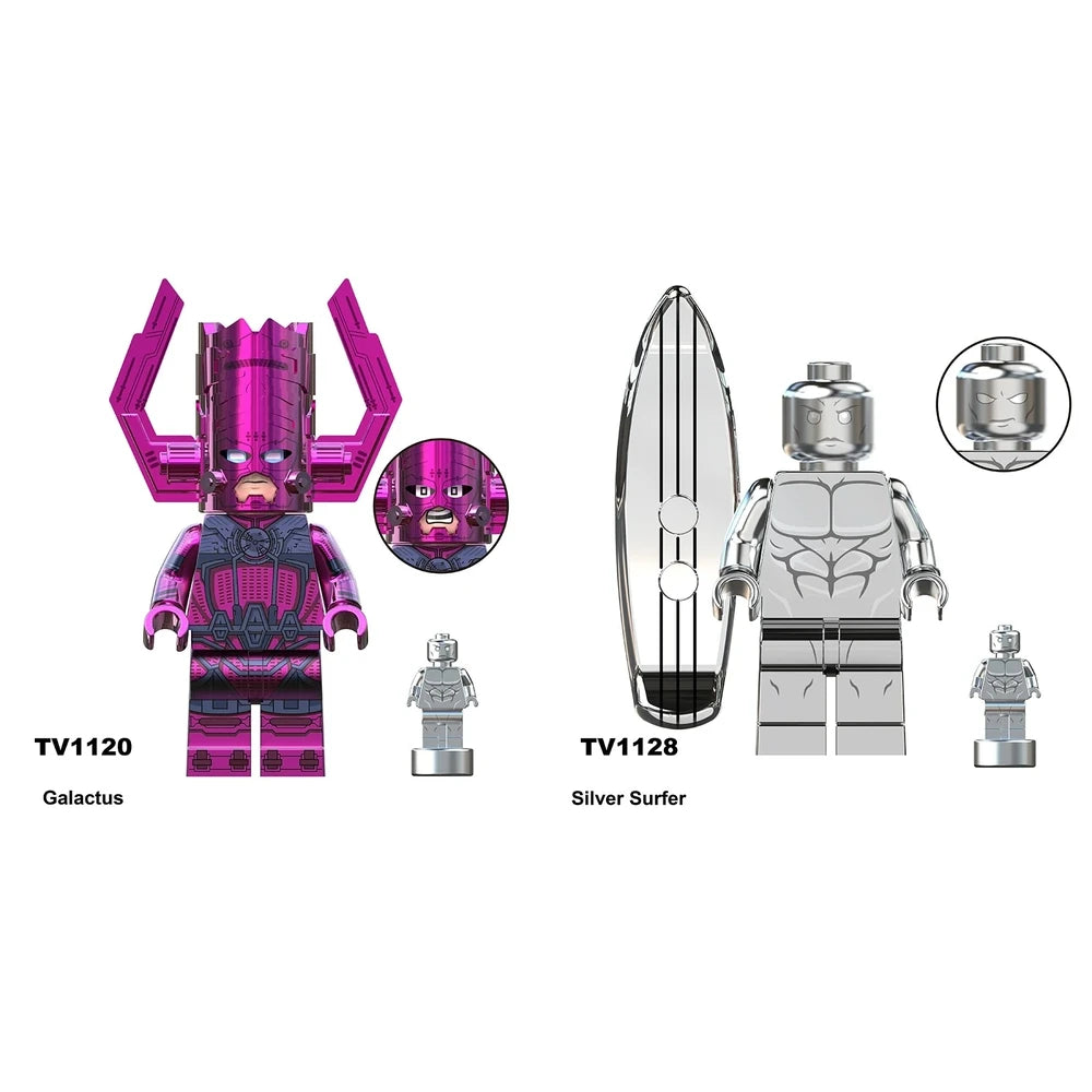 Silver Surfer (microfigure) Marvel Minifigure