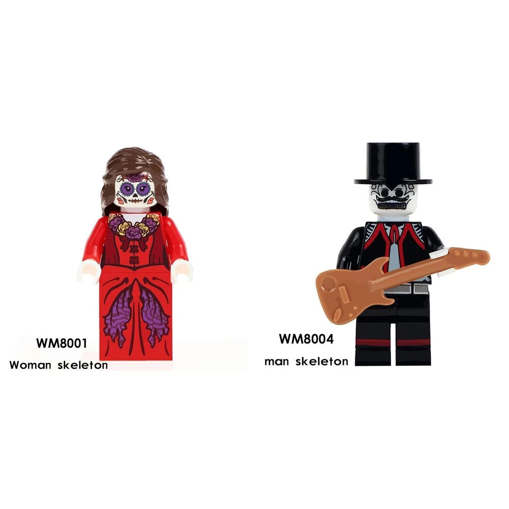Skeleton (Day of the Dead) Movies and TV Minifigure