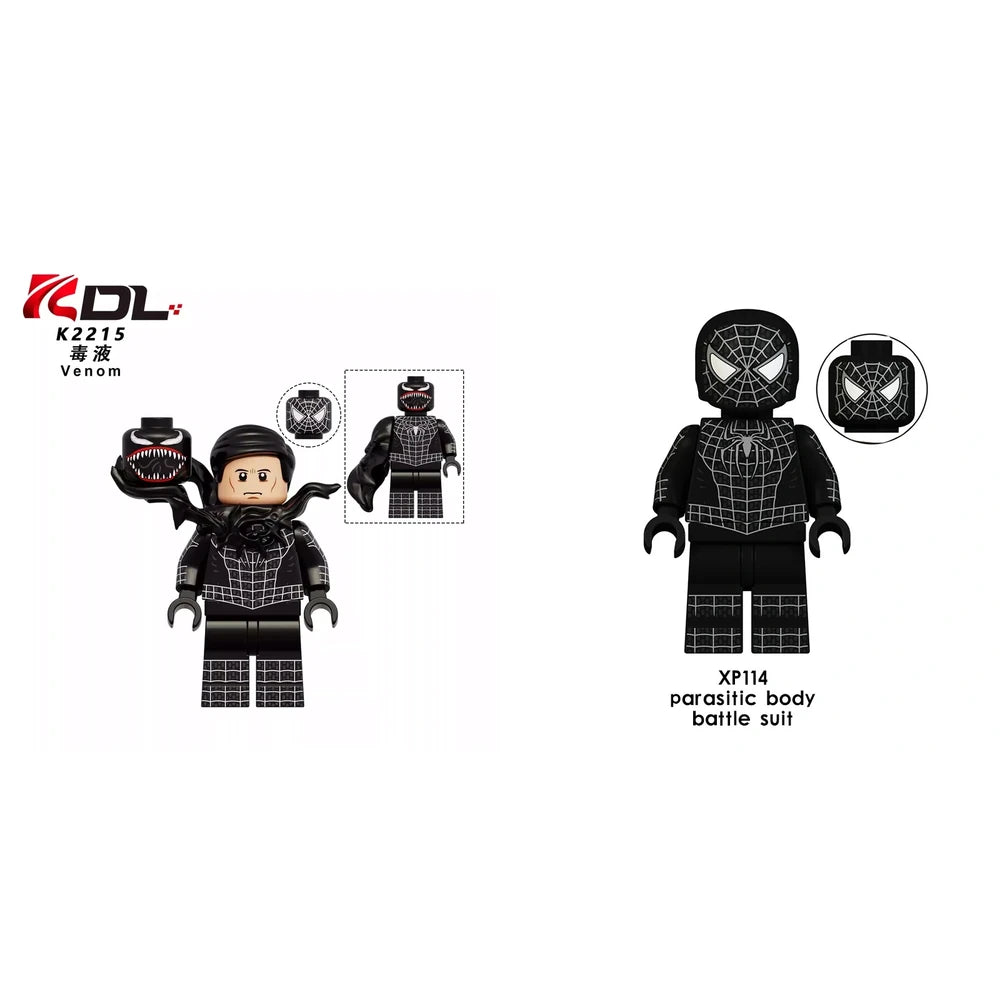 Spider-man (symbiote suit) (Raimi) Marvel Minifigure