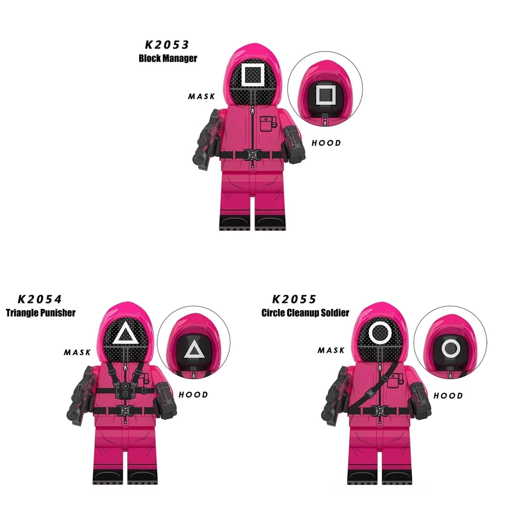 Squid Game Guard Movies and TV Minifigure