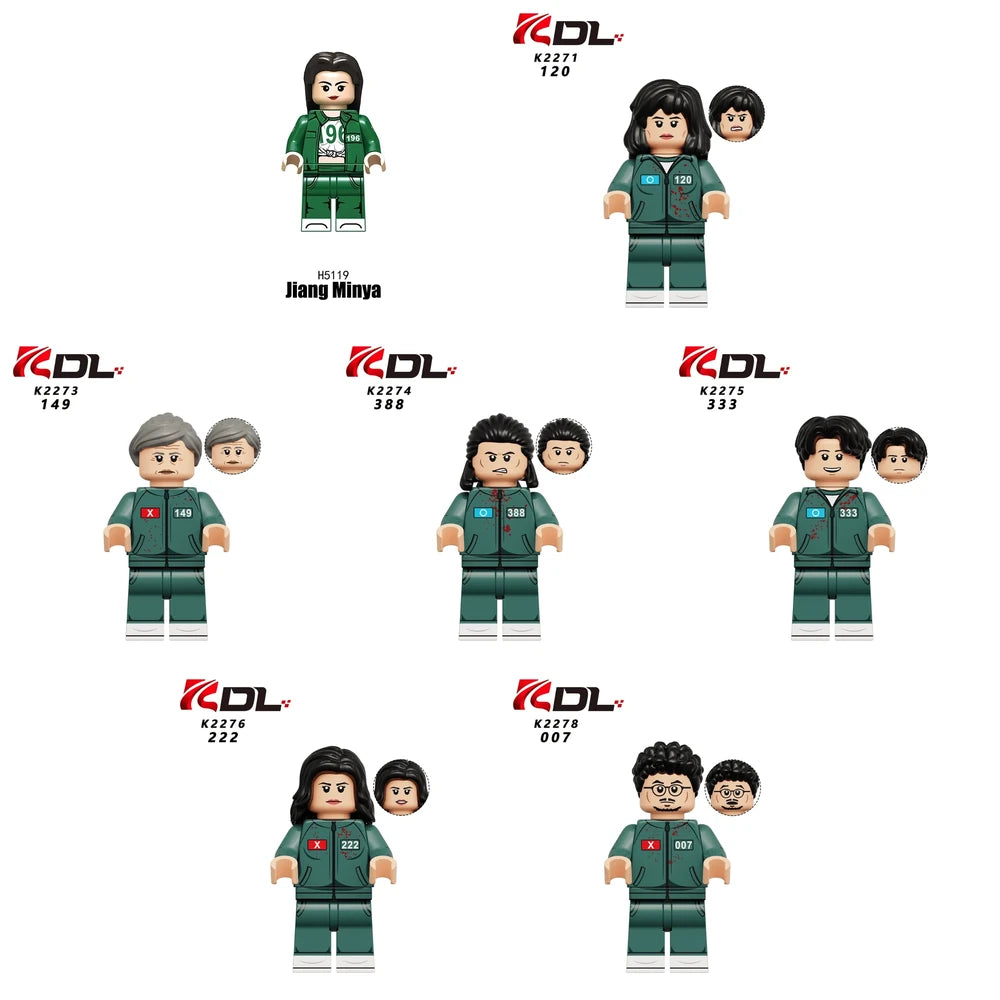 Squid Game Player Movies and TV Minifigure