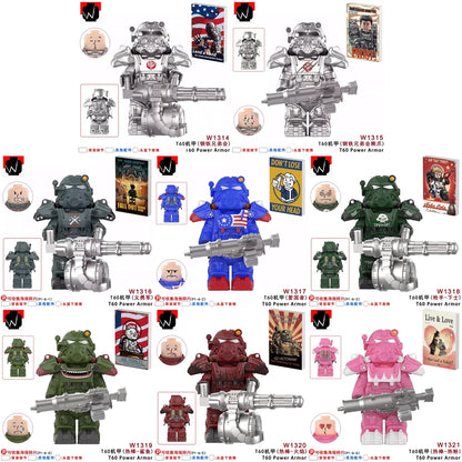 T-60 Power Armor GamesMovies and TV Minifigure