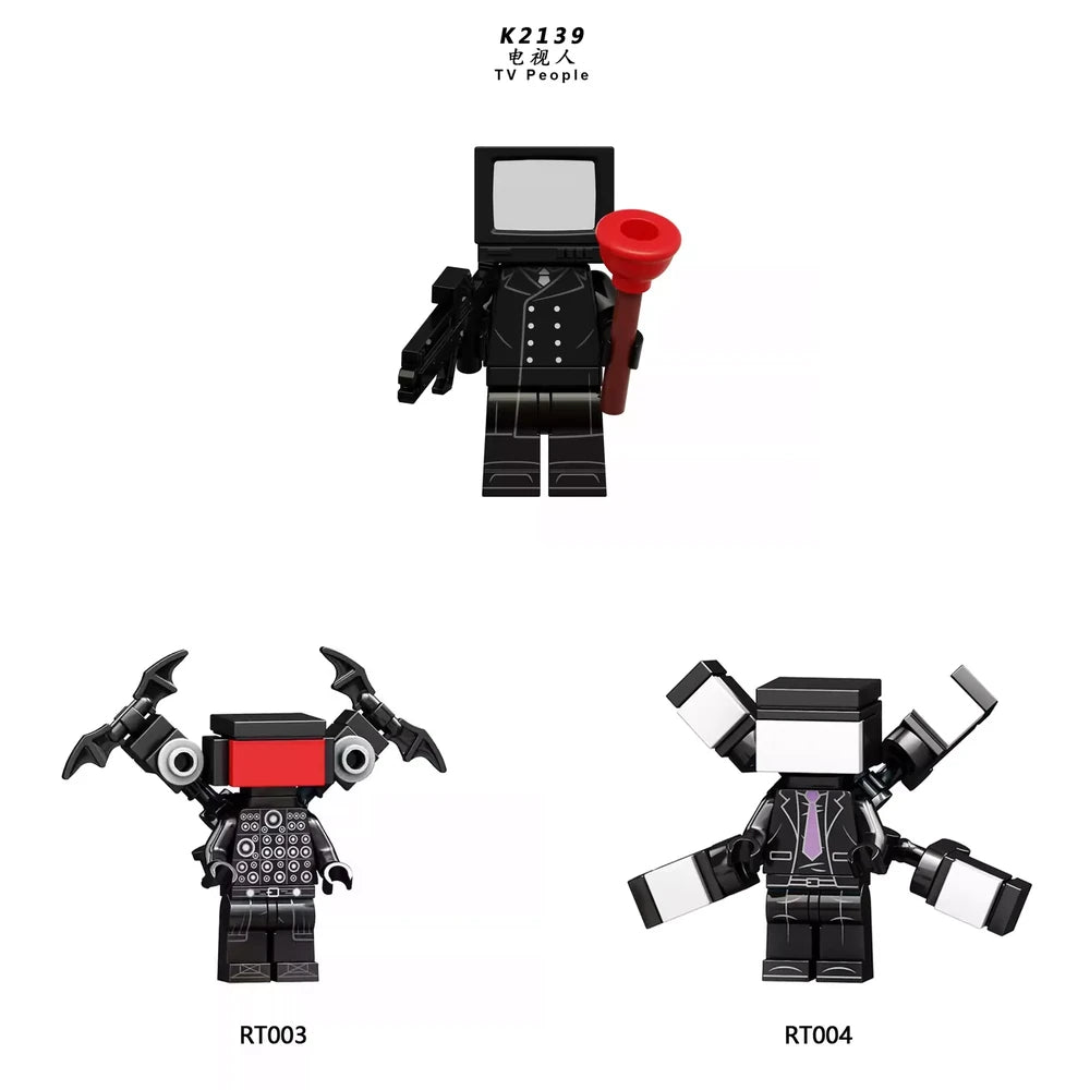 TV Man Movies and TV Minifigure