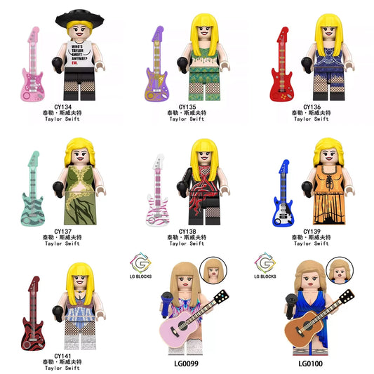 Taylor Swift Music Minifigure