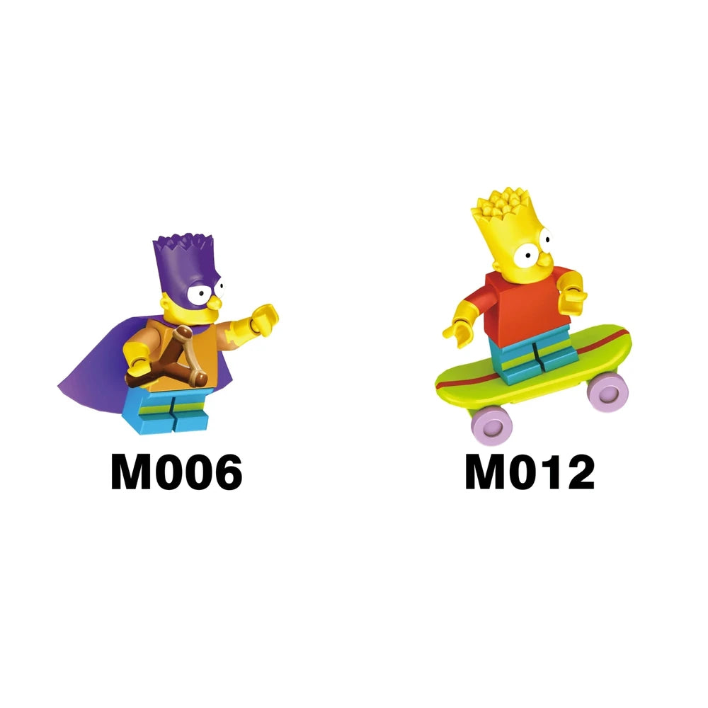 The Simpsons Bart Simpson Anime Minifigure