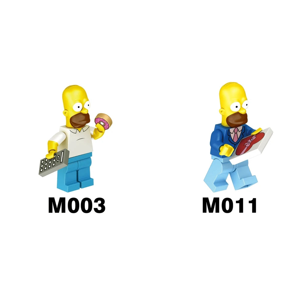 The Simpsons Homer Simpson Anime Minifigure