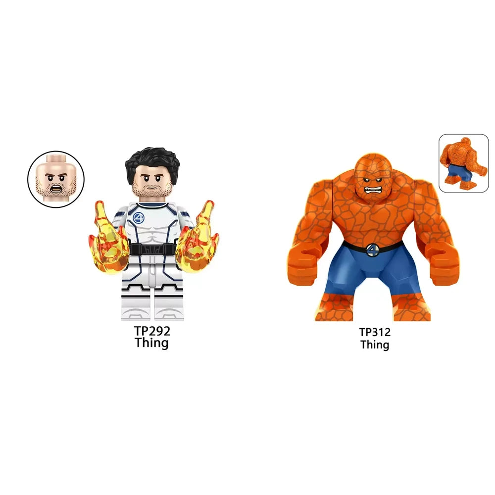 Thing Mini Marvels Thing Marvel Minifigure Lego-Compatible – kongbricks