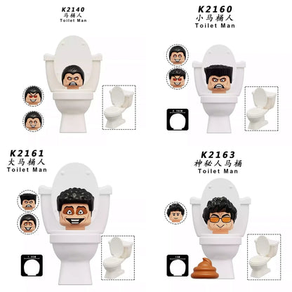 Toilet Man Movies and TV Minifigure