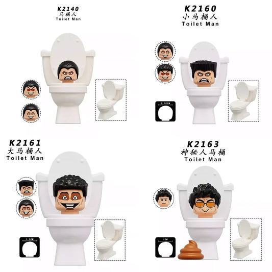 Toilet Man Movies and TV Minifigure