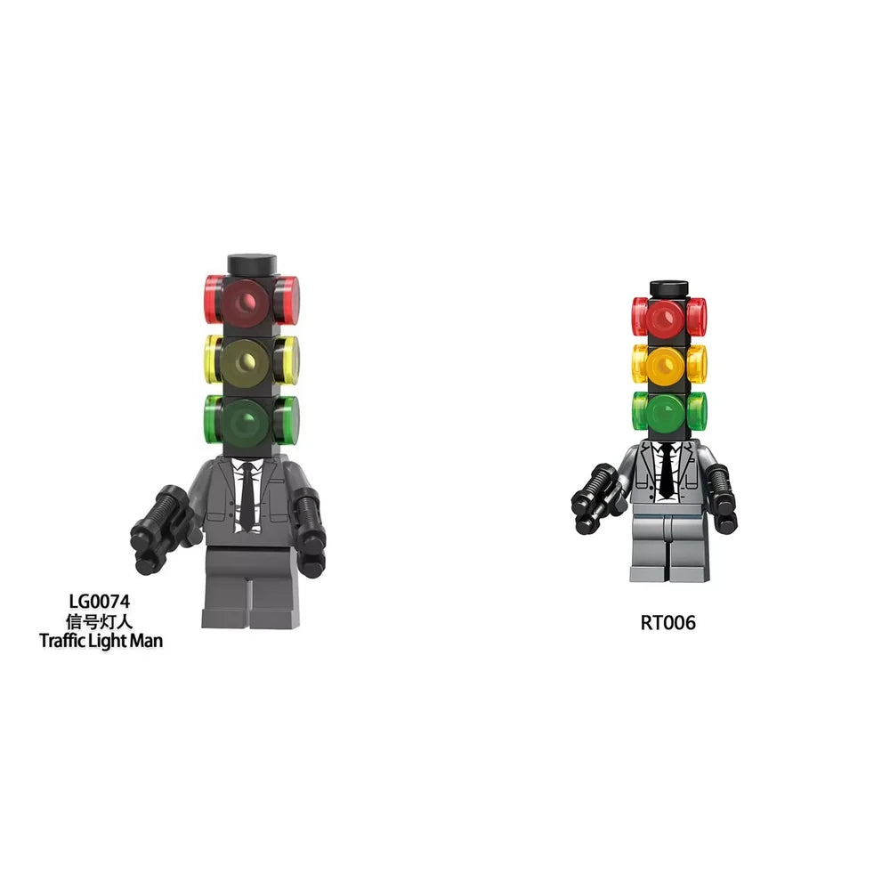 Traffic Light Man Movies and TV Minifigure