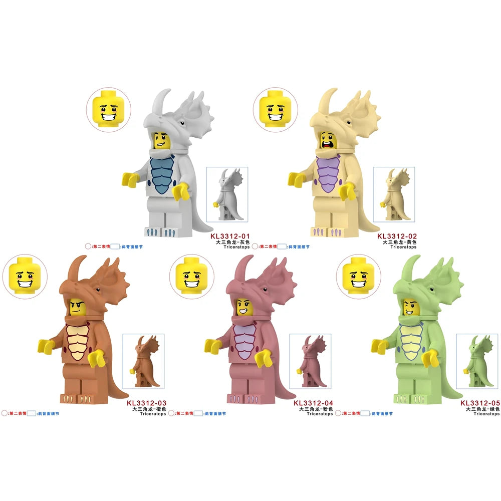 Triceratops Costume Other Minifigure