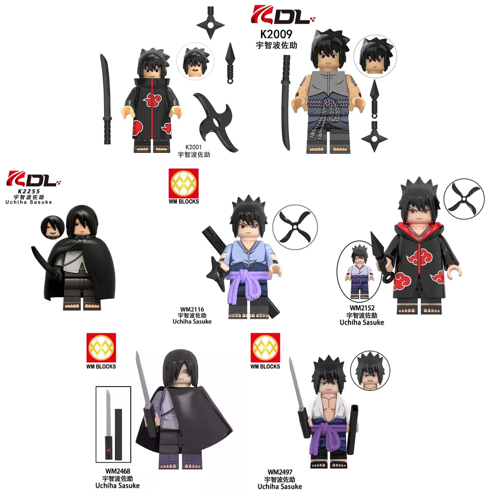 Uchiha Sasuke Anime Minifigure