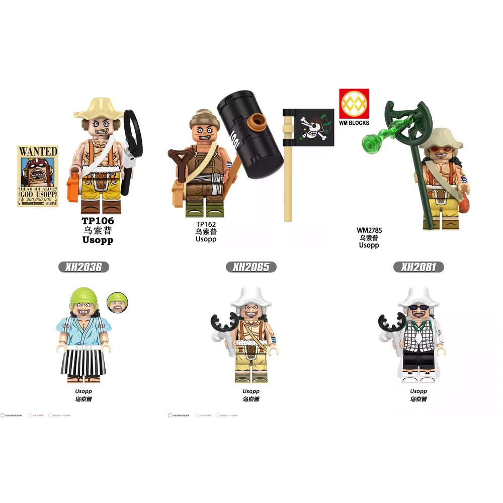Usopp One Piece Minifigure