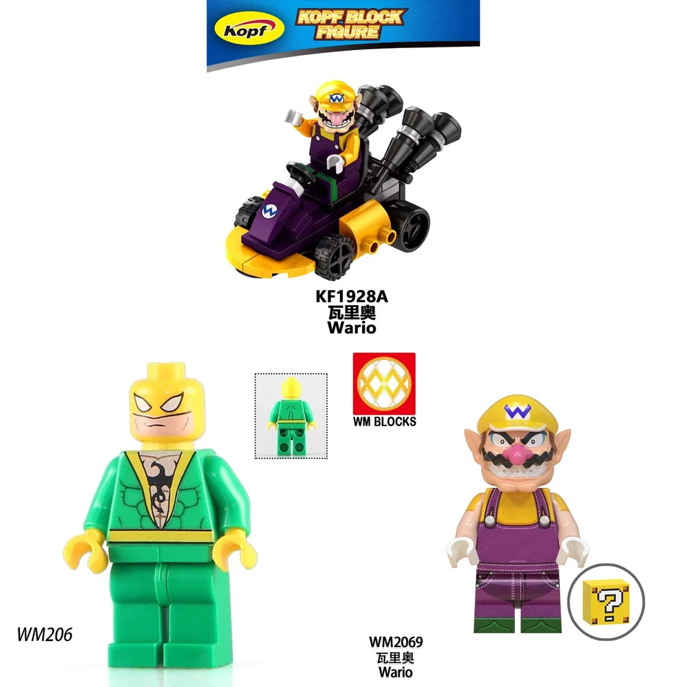 Wario Mario Bros Minifigure