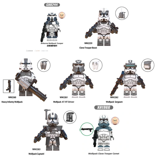 Wolfpack Clone TrooperClone Trooper Star Wars Minifigure