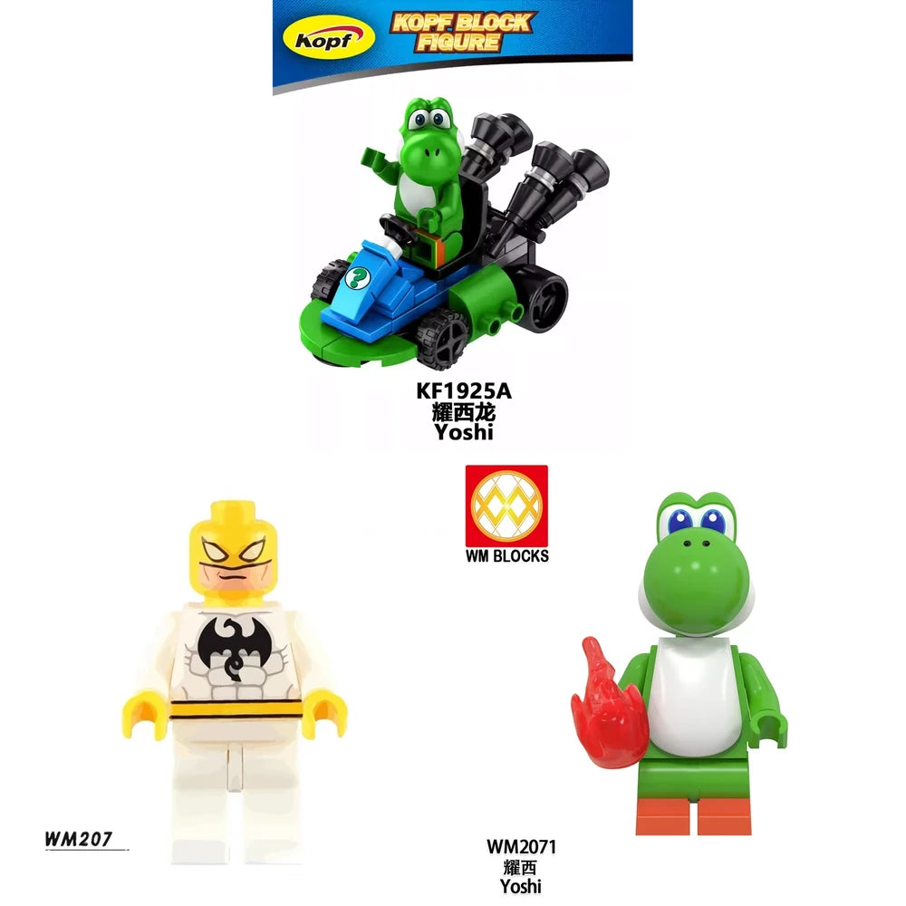 Yoshi Mario Bros Minifigure