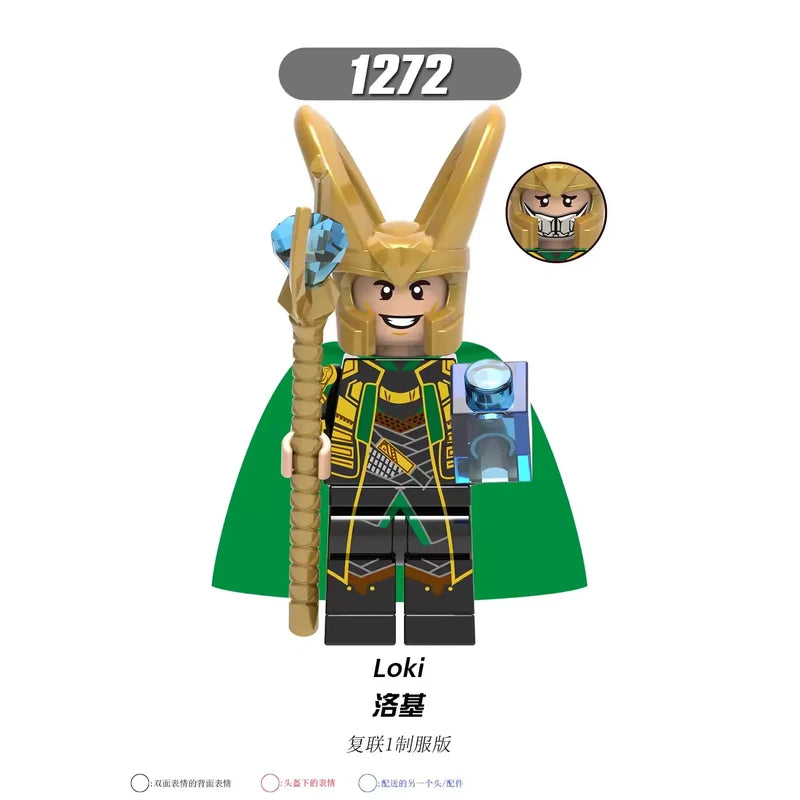 Loki 1272 Minifigures Marvel Minifigure