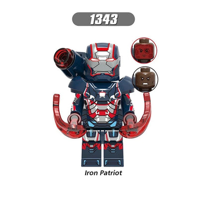 Iron Patriot minifigures 1343 Marvel figure
