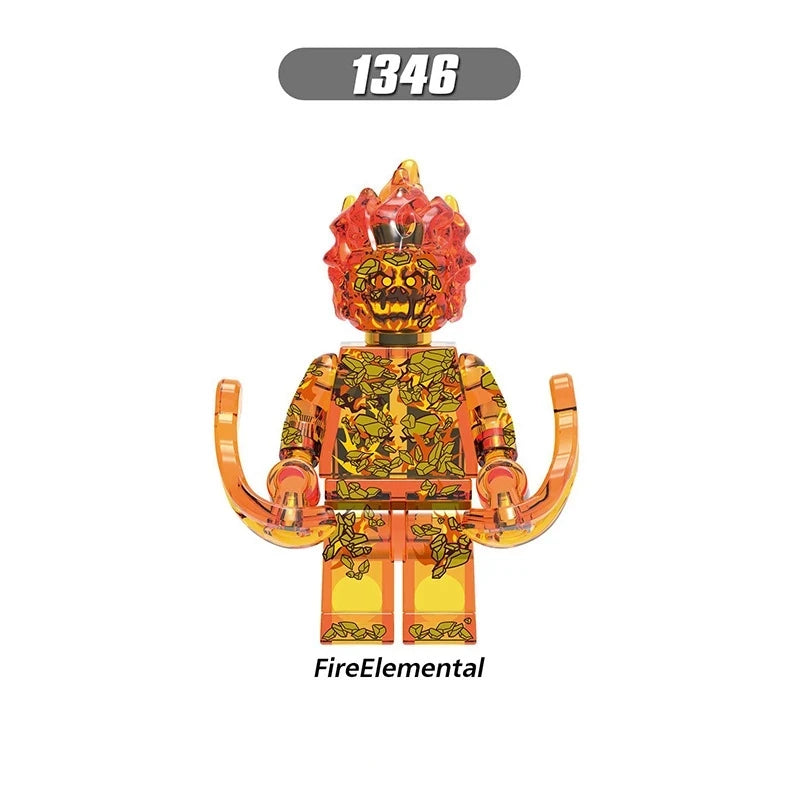Fire Elemental 1346 Marvel Minifigures Collection