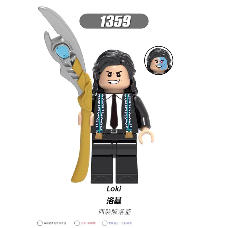 Loki Minifigures 1359 Marvel MiniFigure