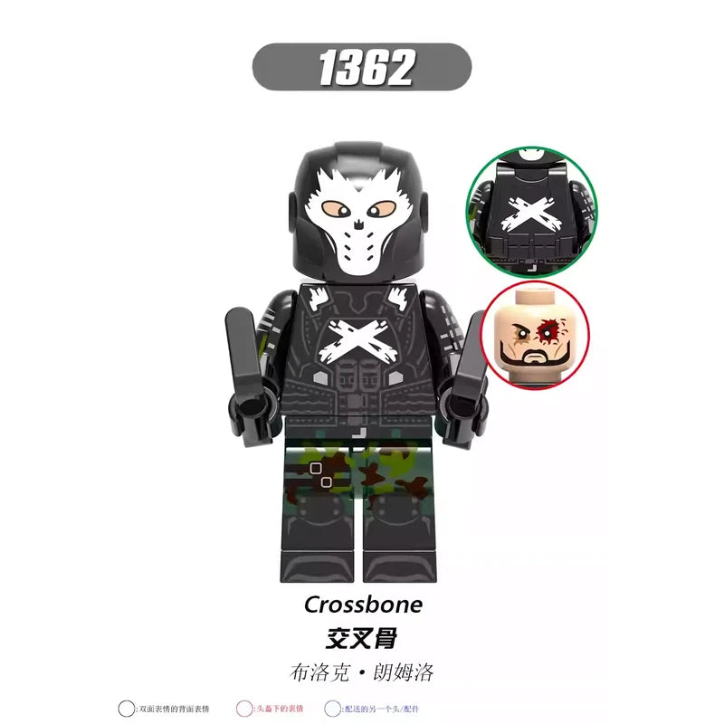 Crossbone Minifigures 1362 Marvel MiniFigure