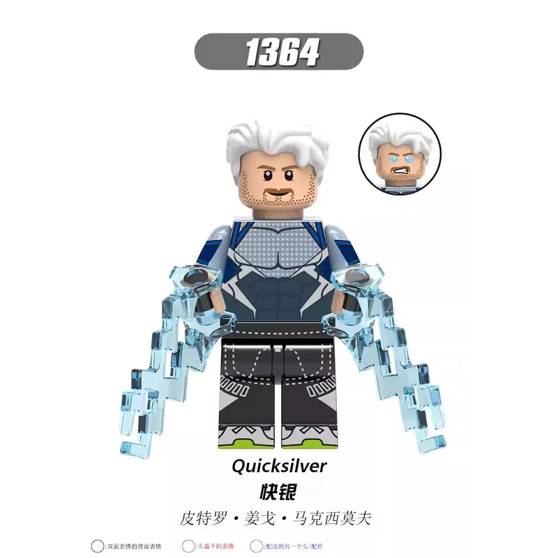 Quicksilver Minifigures 1364 Marvel MiniFigure