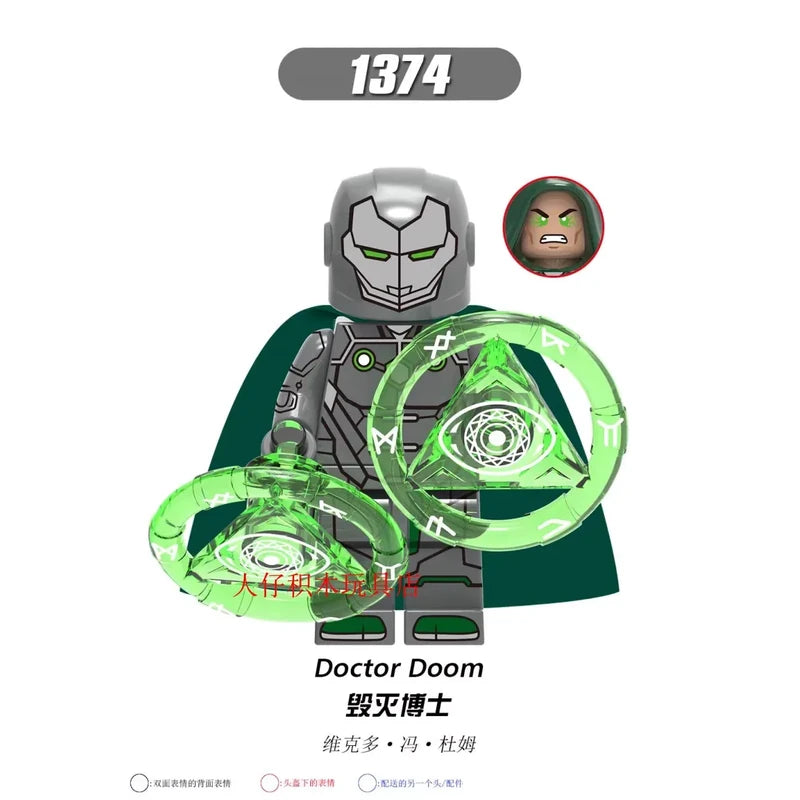Doctor Doom Minifigures 1374 Marvel MiniFigure