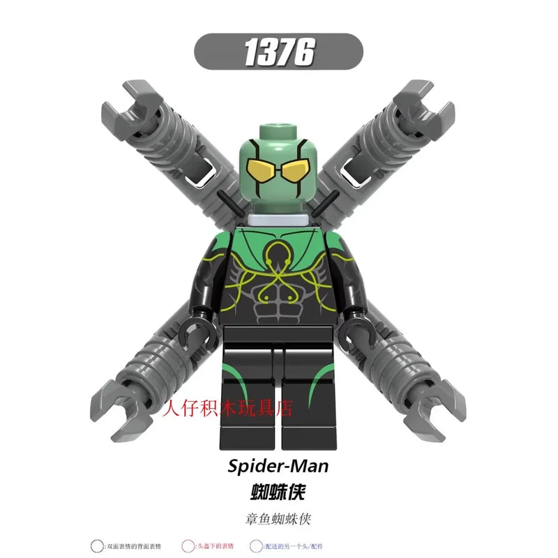 Spider-man Minifigures 1376 Marvel MiniFigure