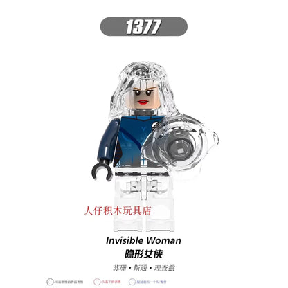 Invisible Woman Minifigures 1377 Marvel MiniFigure
