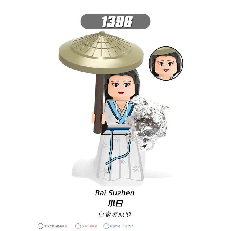 Bai Suzhen Minifigures 1396 Movies and TV MiniFigure