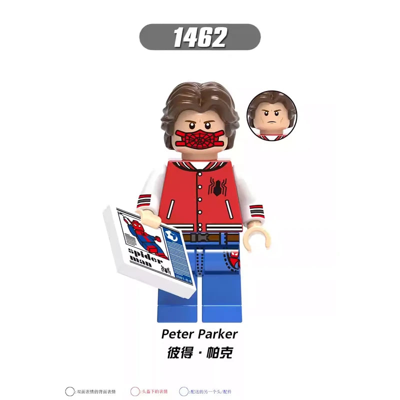 Peter Parker 1462 Minifigures Marvel Minifigure